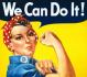 We Can Do It Women's Empowerment Slogan